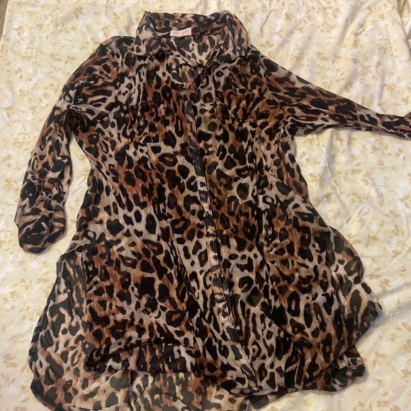Leopard print blouse - Picture 1 of 1